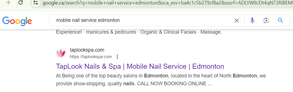 TapLook Nails & Spa. Top 5 rankings in the Phoenix market 3 taplook ranking