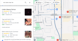 Google has approved Maps for TapLook Nails & Spa 1 toptop1