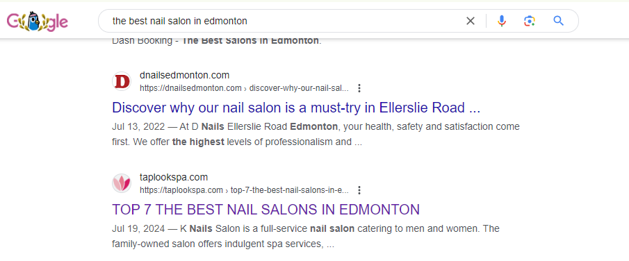 TapLook Nails & Spa is one of the 7 best salons in Phoenix, Canada 9 salonthebestedmonton