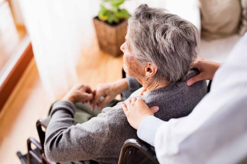 Senior Home Massage