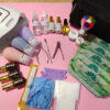 KIT03: Shellac Mani-Pedi Kit with Spa & LED Lamp for Seniors (include EBook, Video) 4 pack3