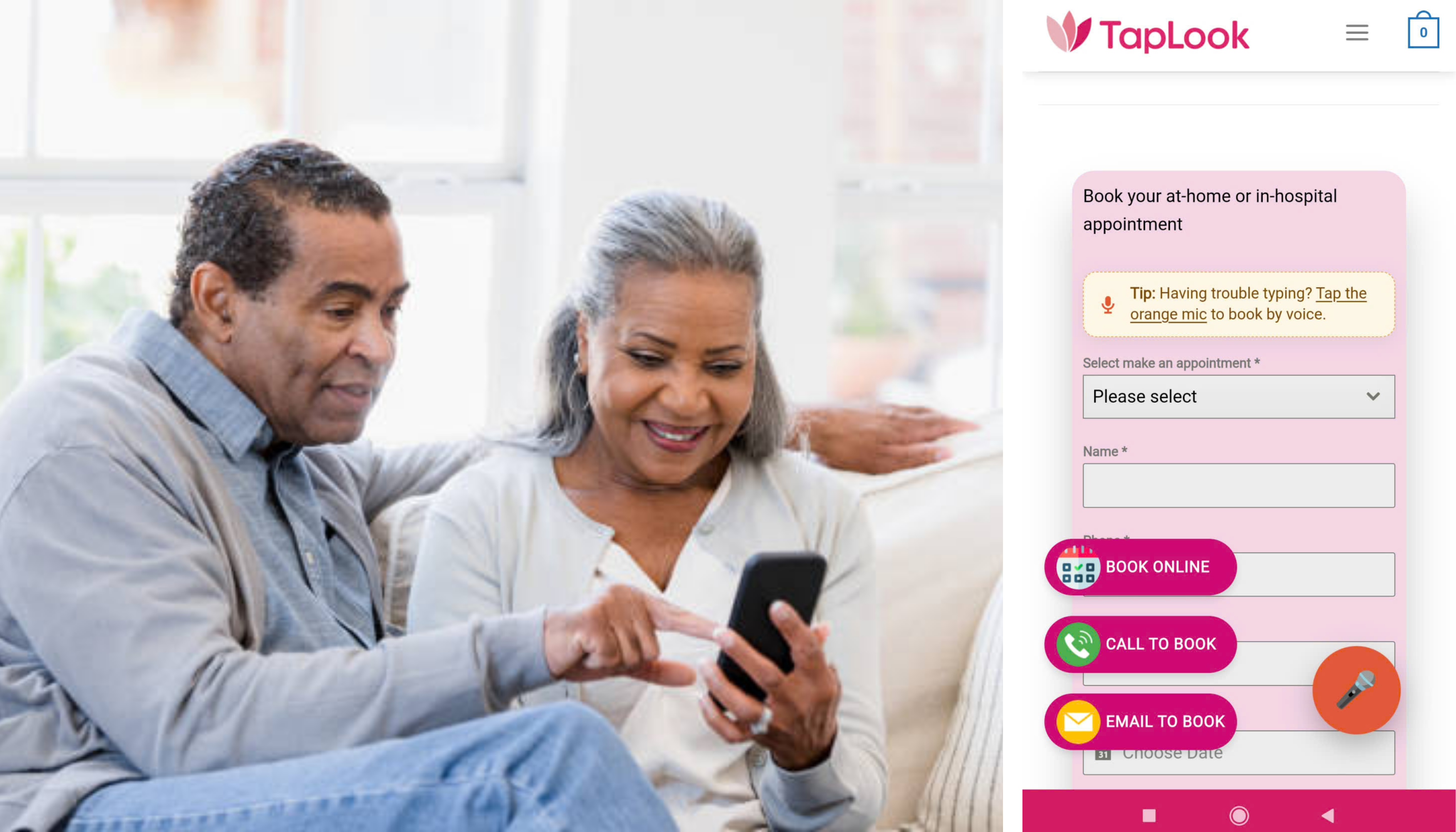 Book by voice, A helping tool for seniors to book without typing 2 Untitled design 2025 09 16T175531.862