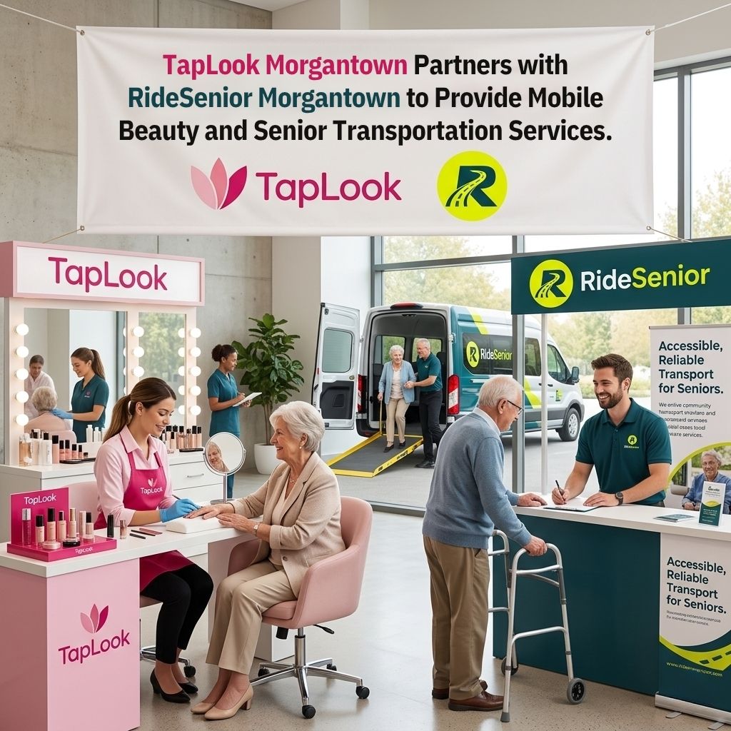 TapLook Morgantown Partners with RideSenior Morgantown to Provide Mobile Beauty and Senior Transportation Services 31 TapLook Morgantown Partners with RideSenior Morgantown to Provide Mobile Beauty and Senior Transportation Services