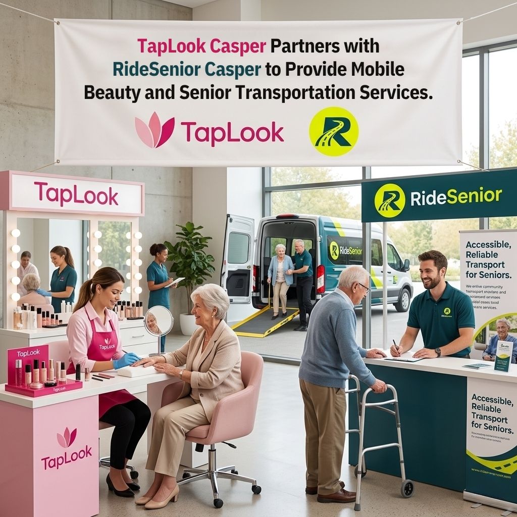 TapLook Casper Partners with RideSenior Casper to Provide Mobile Beauty and Senior Transportation Services 6 TapLook Casper Partners with RideSenior Casper to Provide Mobile Beauty and Senior Transportation Services