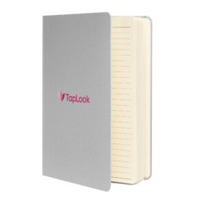 hardcover bound notebook silver front 6a0b7720d627d