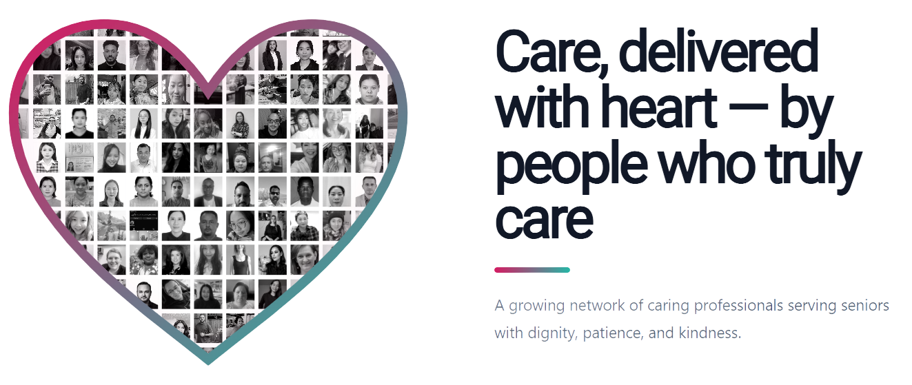 TapLooks USA caring professionals heart