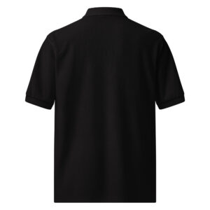 mens premium polo shirt black back 6a0b79538a6b4