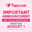 Important TapLook Uniform Policy Update Effective August 1