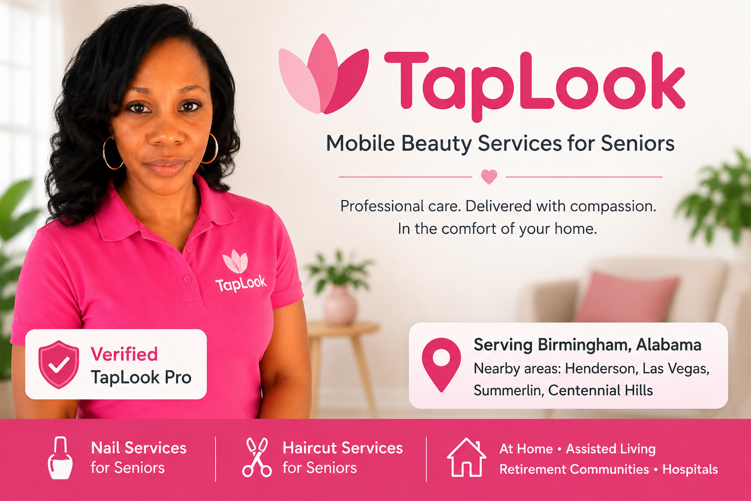 Meet TapLook Pro Kameelah Winston, Compassionate Mobile Senior Beauty Services in Birmingham, Alabama 1 e8fc57a3 d4b2 4445 9065 8476ffb66d4e