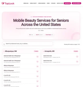 taplook retirement
