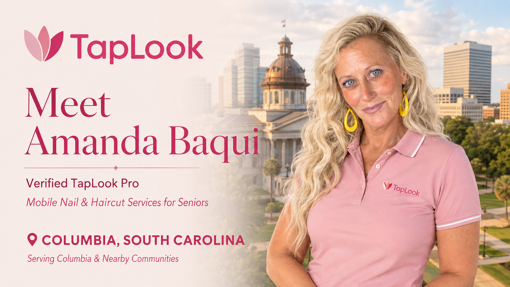 Meet Amanda Baqui: Verified TapLook Pro Bringing Mobile Nail and Haircut Services to Seniors in Columbia, South Carolina 1 5a5ec15e 8e07 4c32 aea3 cd868ea4a094
