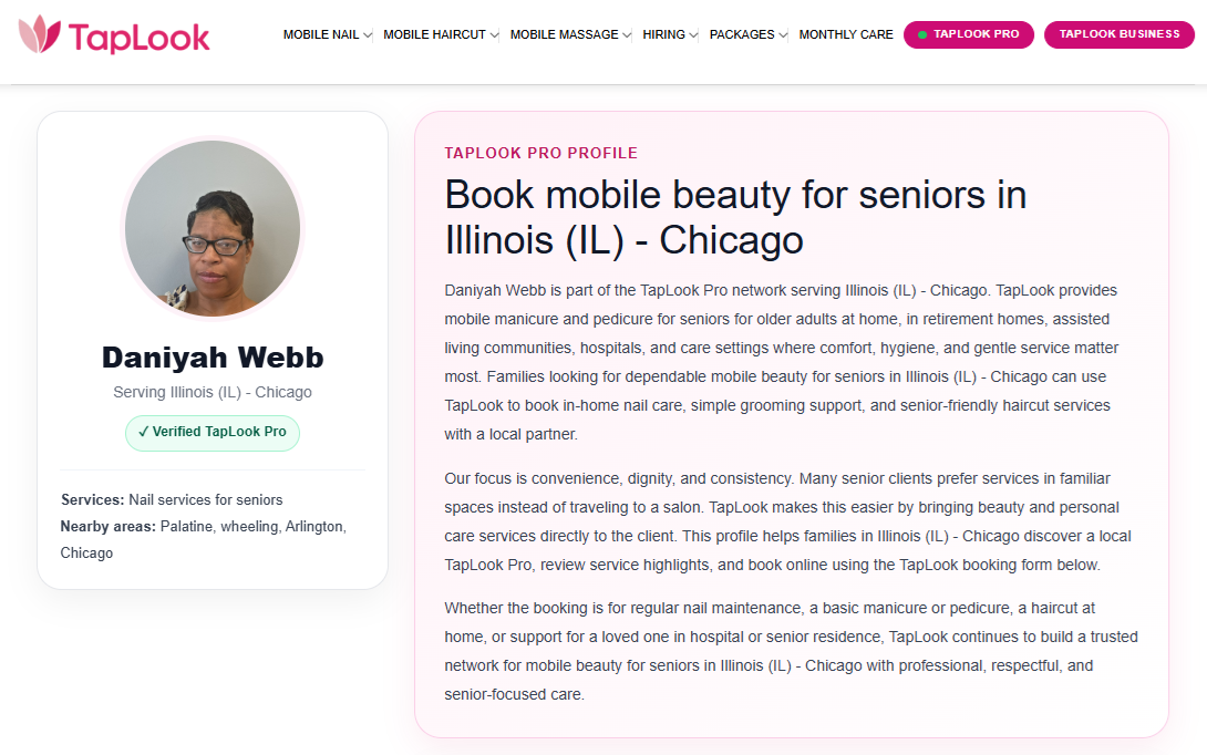 taplook chicago daniyahwebb